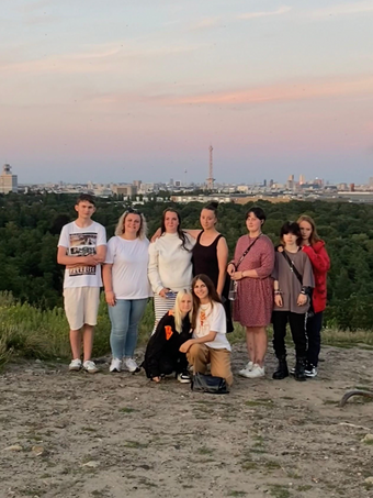 Mit Blick auf Berlin
